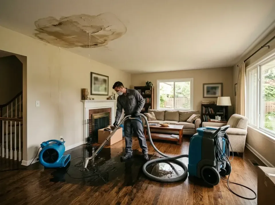 attic-pipe-burst-ceiling-drip-008 — frequently asked questions, Water Damage Restoration & Carpet Care in High Point, FL